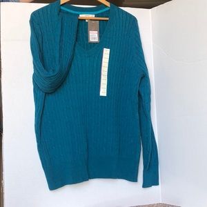 Teal Sweater